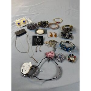 Mixed Fashion Jewelry Lot Michael Kors New York & Co 1928 Vintage Style 17pc